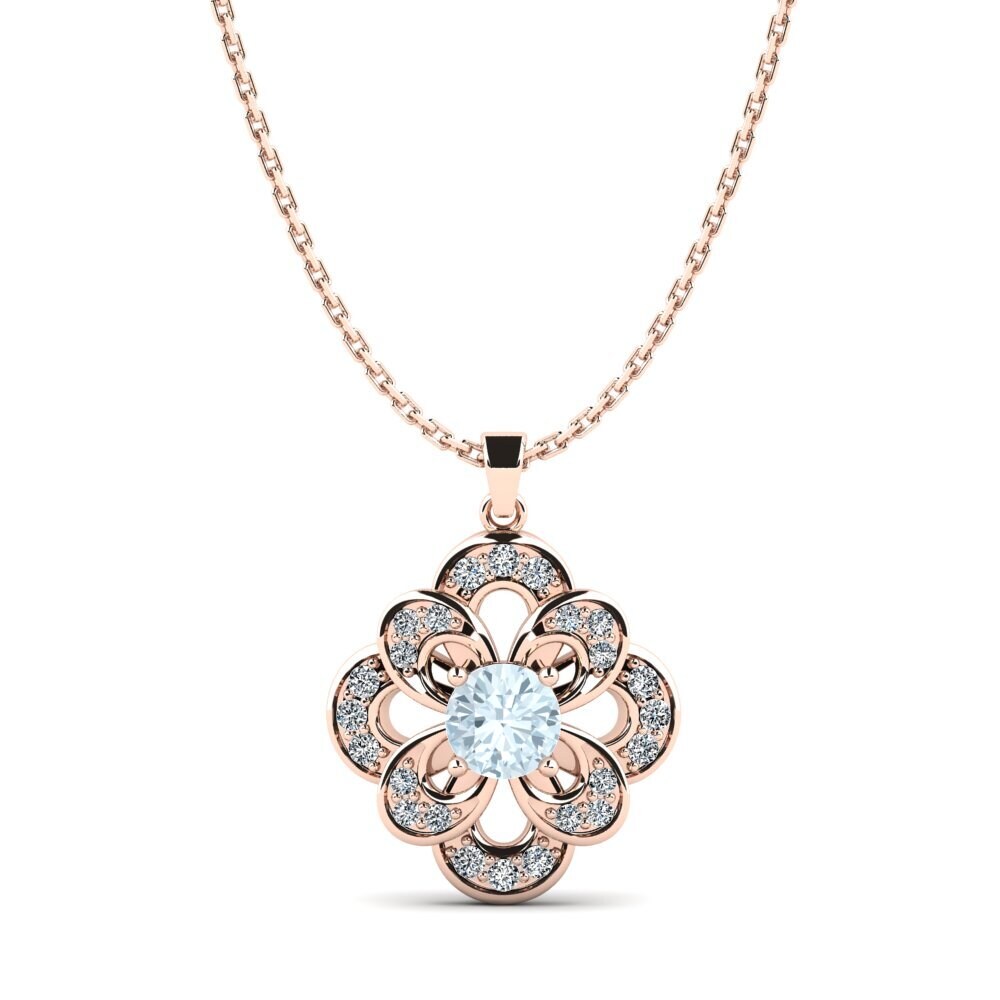 Aquamarine Women's Pendant Lyubov