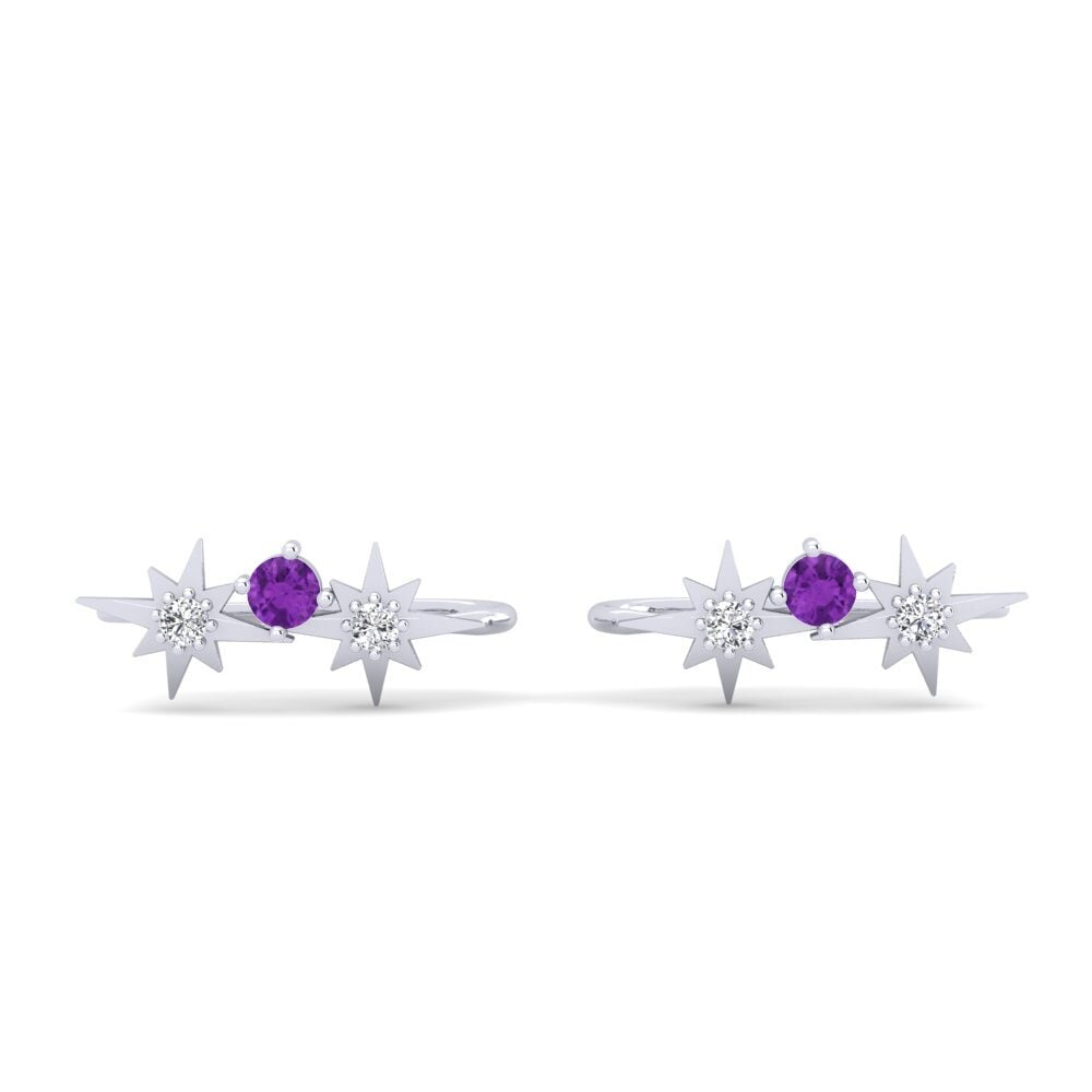 Amethyst Women's Earring Maasym
