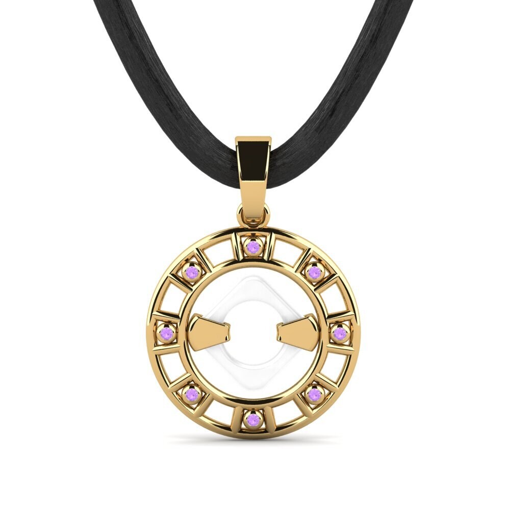 Amethyst Men's Pendant Mabry