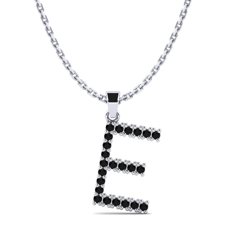 Schwarzer Diamant SYLVIE Anhänger Mabuhay - E