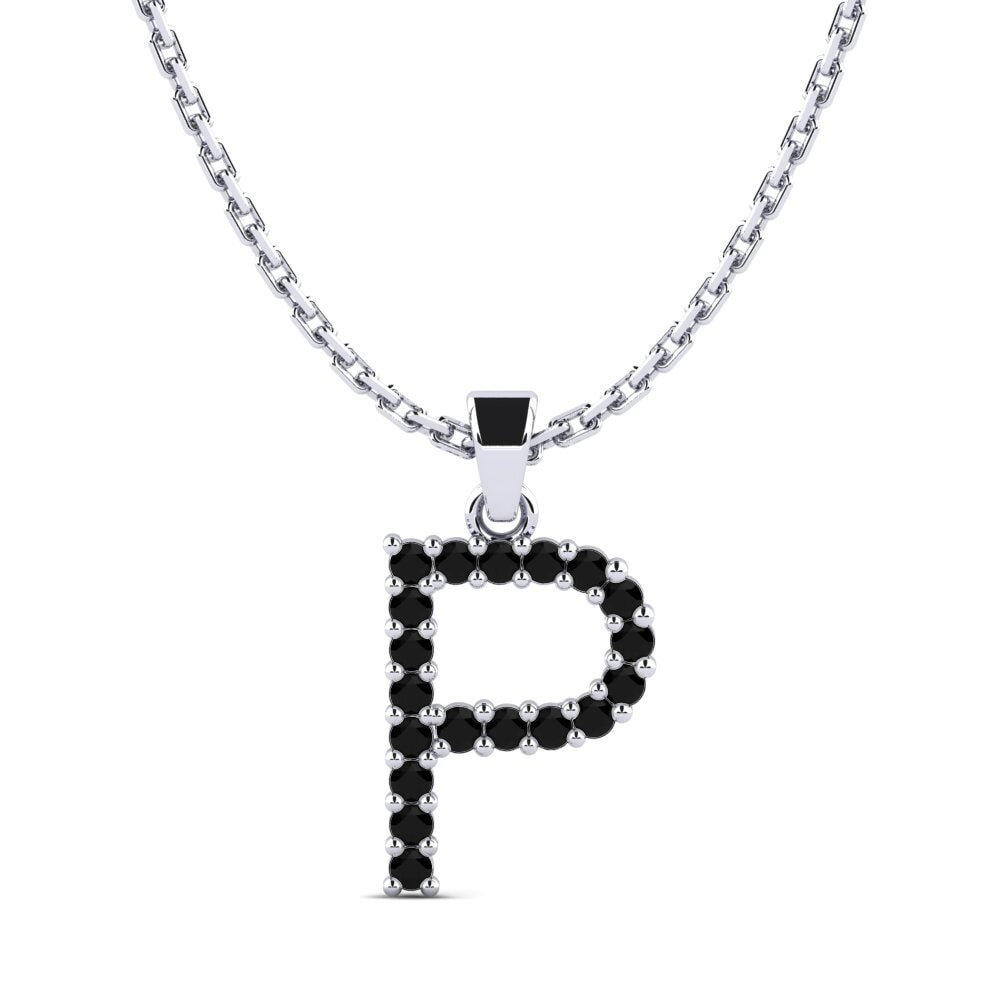 Schwarzer Onyx SYLVIE Anhänger Mabuhay - P