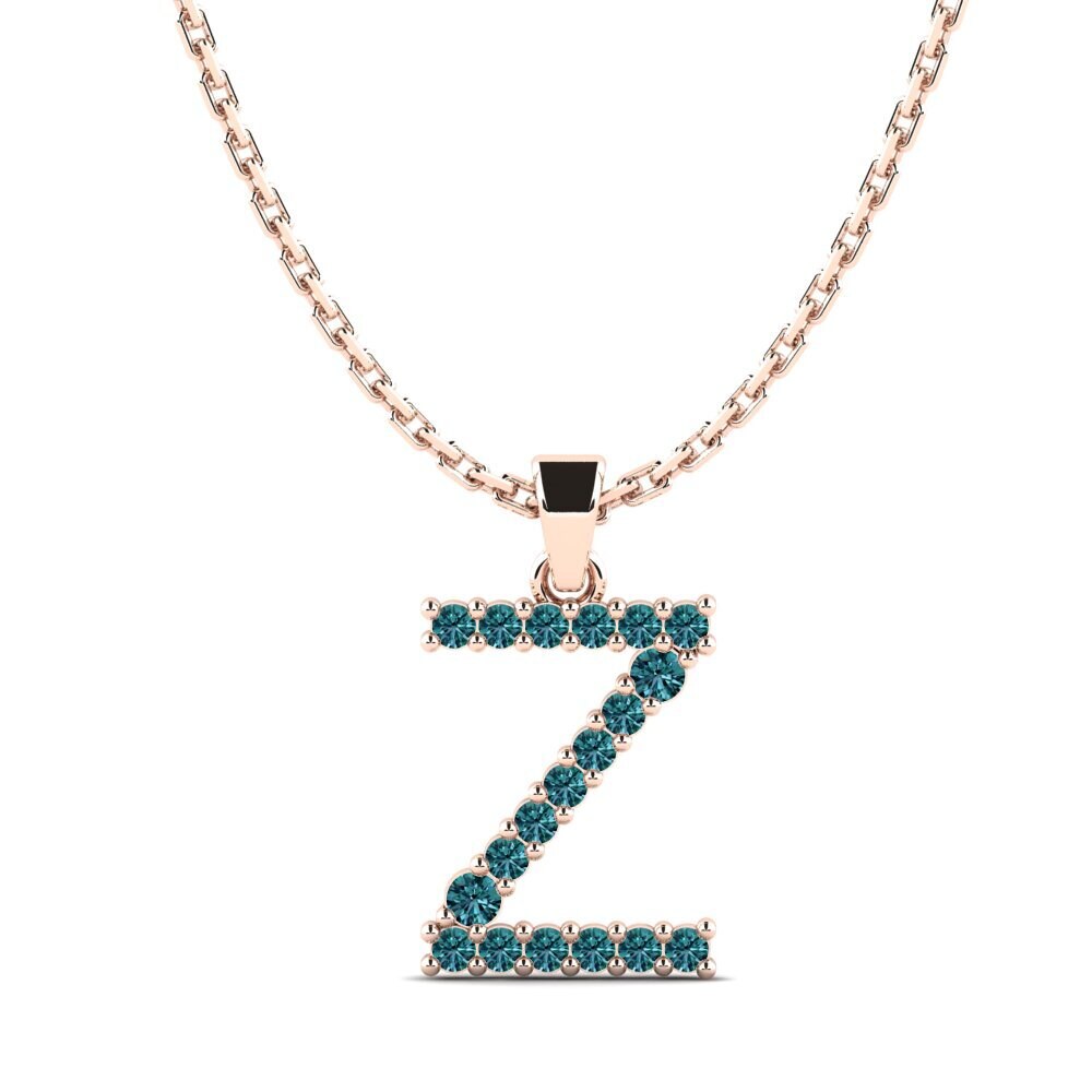 Blauer Diamant SYLVIE Anhänger Mabuhay - Z