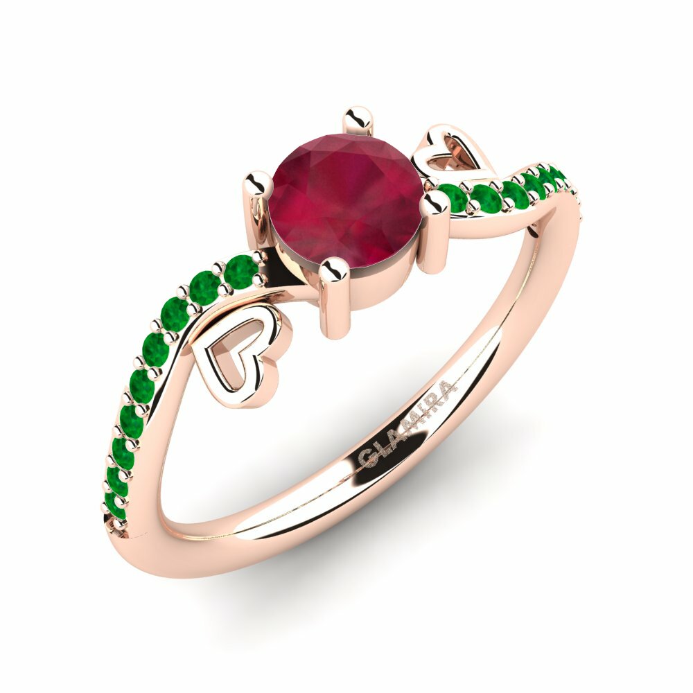 9K Rood Goud Verlovingsring Mabule