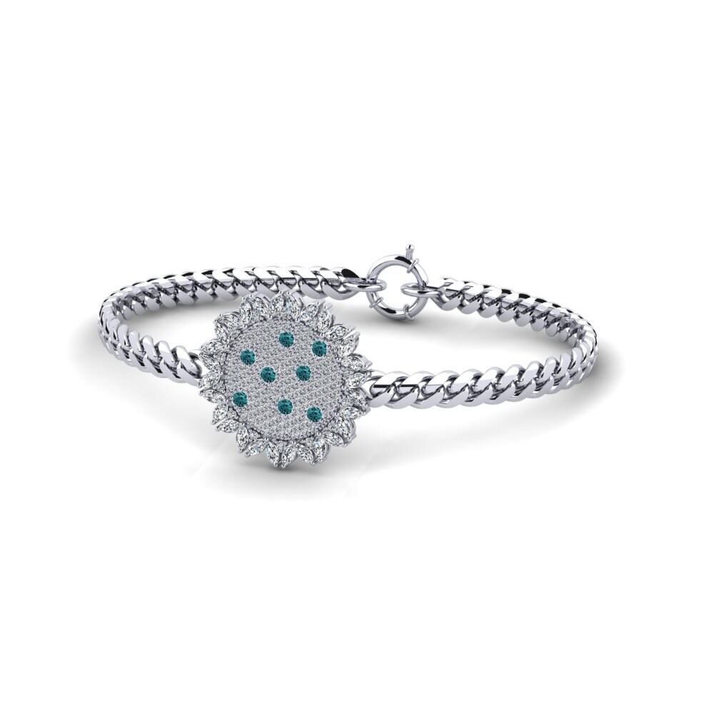 Blue Diamond Women's Bracelet Macaque