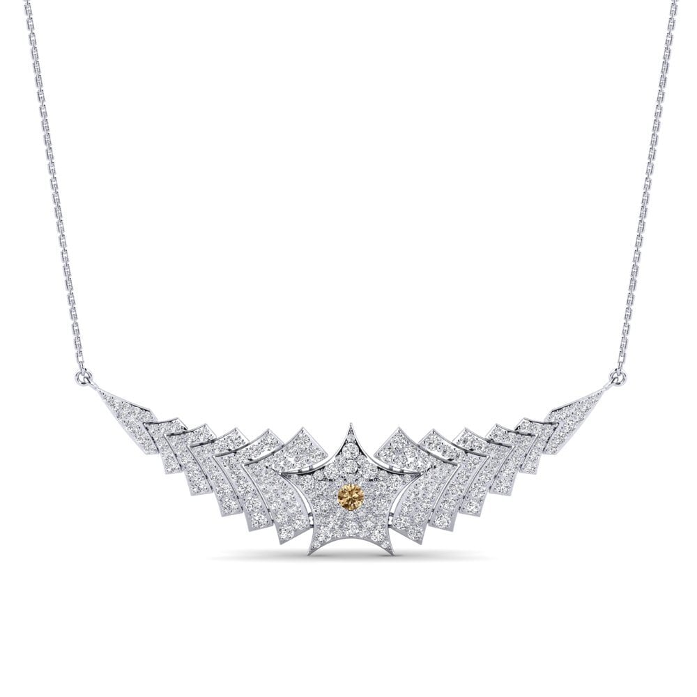 Brown Diamond Women's Necklace Machitis