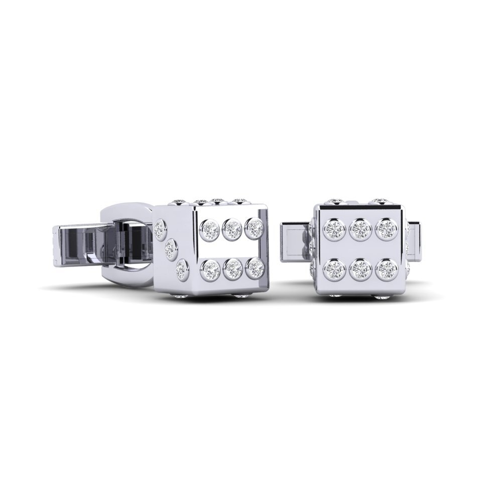 Lab Grown Diamond Cufflink Machop