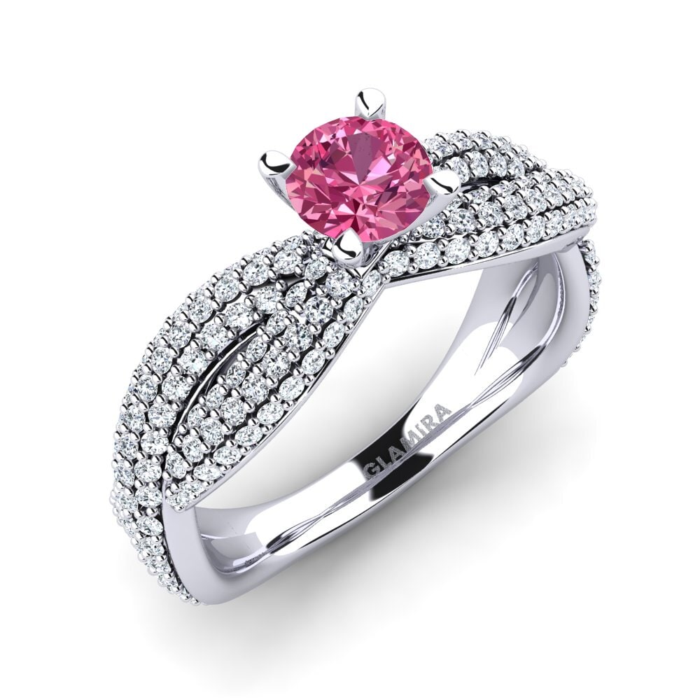 Pink Tourmaline Engagement Ring Mackenzie