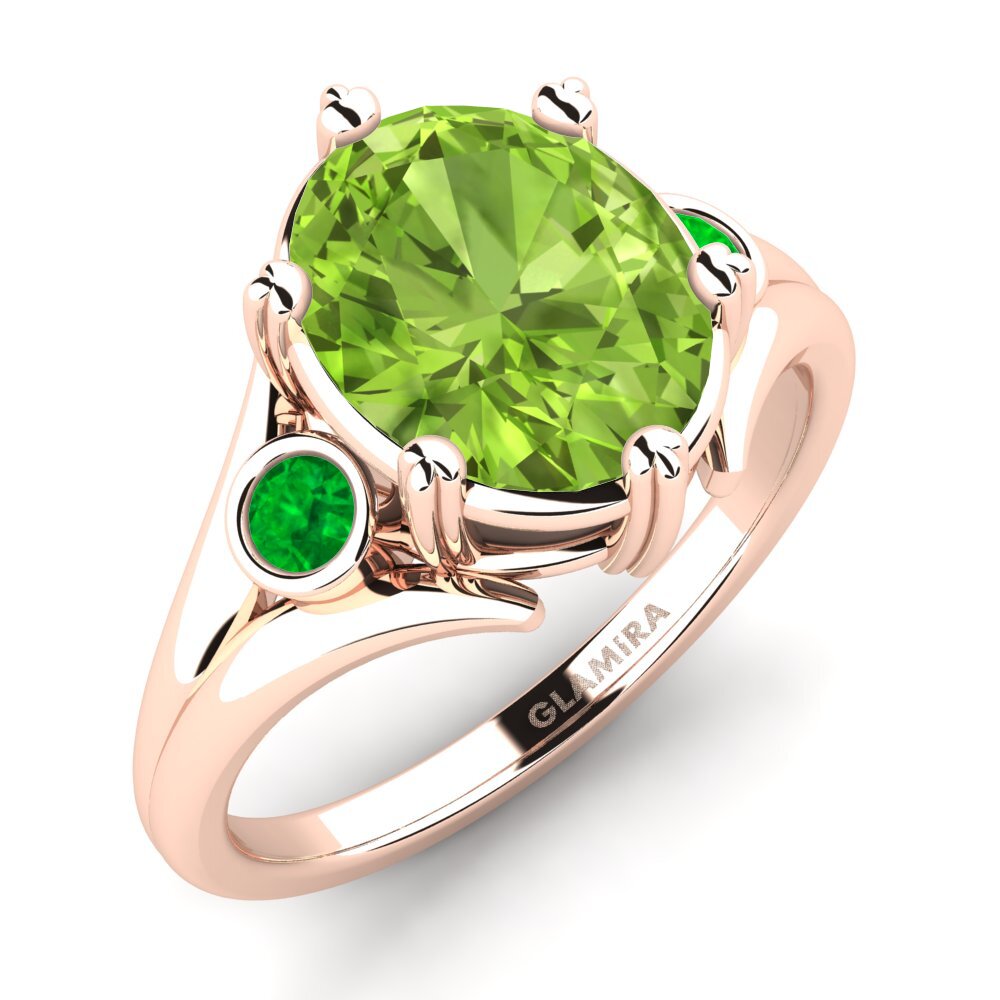14ct Rose Gold Engagement Ring Maddasin