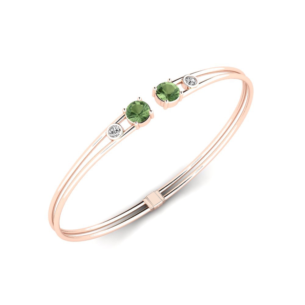 Green Sapphire Women's Bracelet Madisyn
