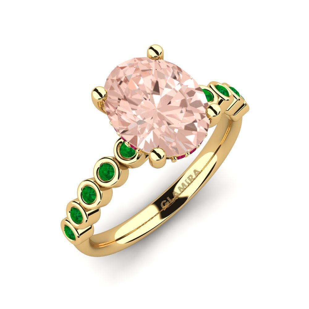 Morganite Engagement Ring Madizen