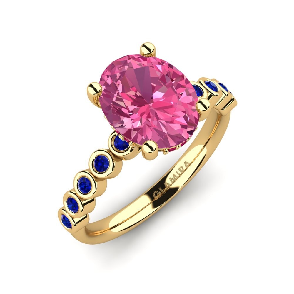 Pink Tourmaline Engagement Ring Madizen