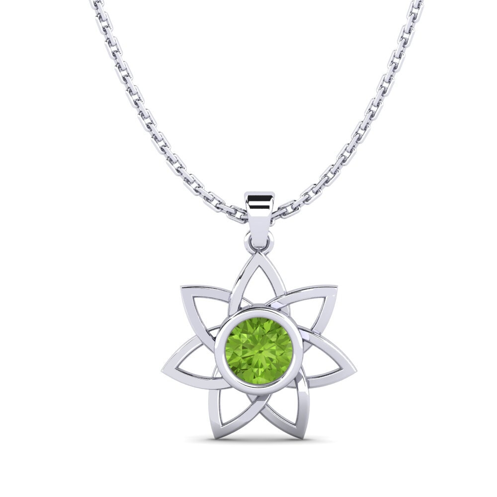 Peridoto Colgante de Mujer Maenenn