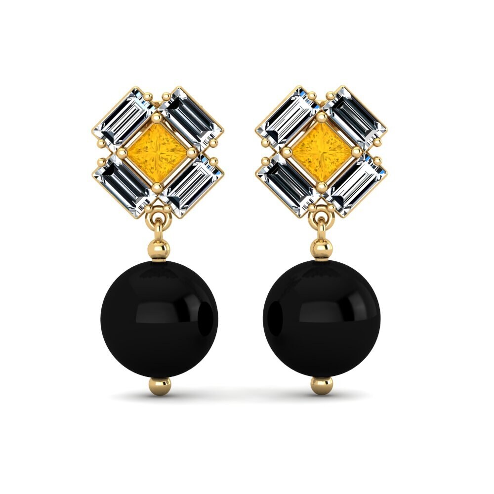 Citrine Women's Earring Magaly