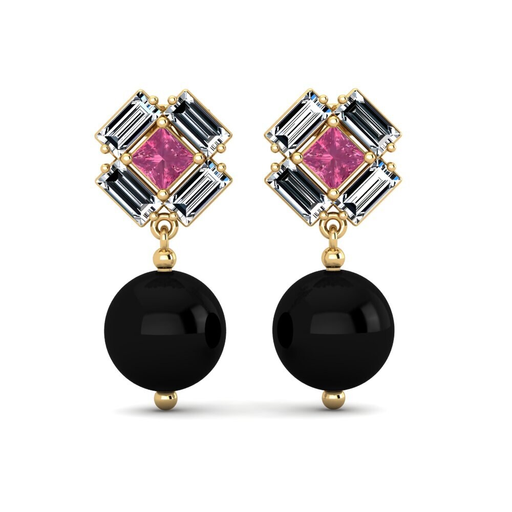 Pink Tourmaline Women's Earring Magaly