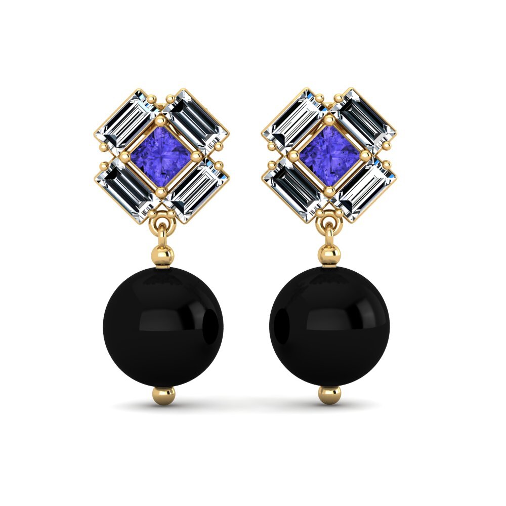 Tanzanite Women's Earring Magaly