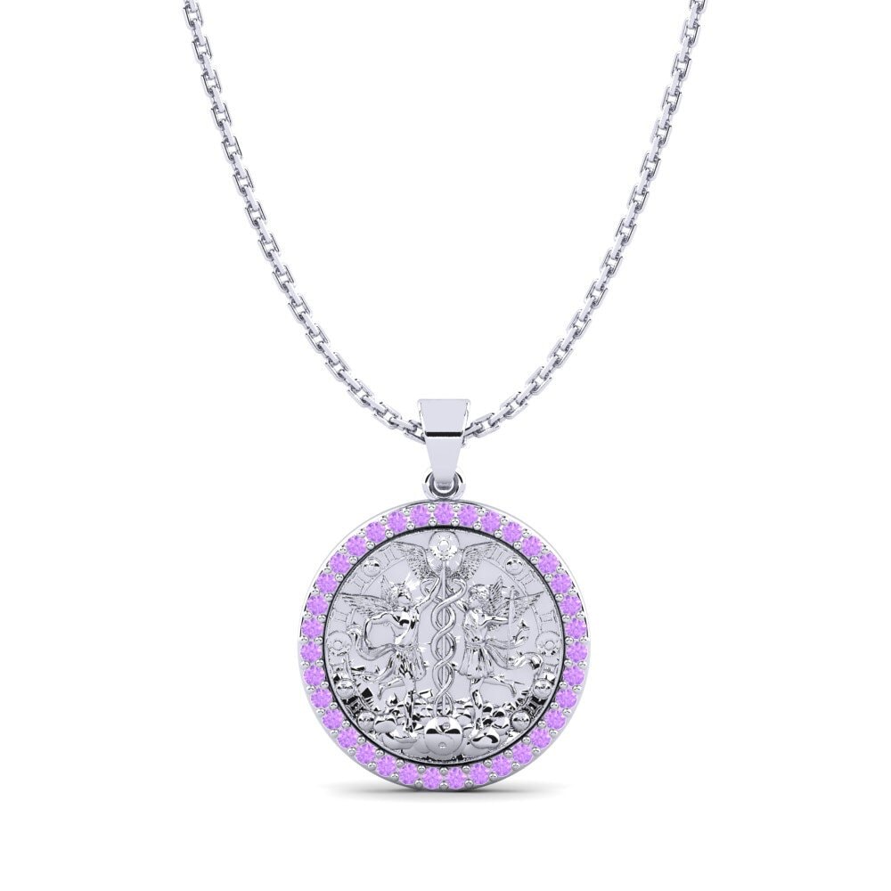 Amethyst Women's Pendant Magdalene - Gemini