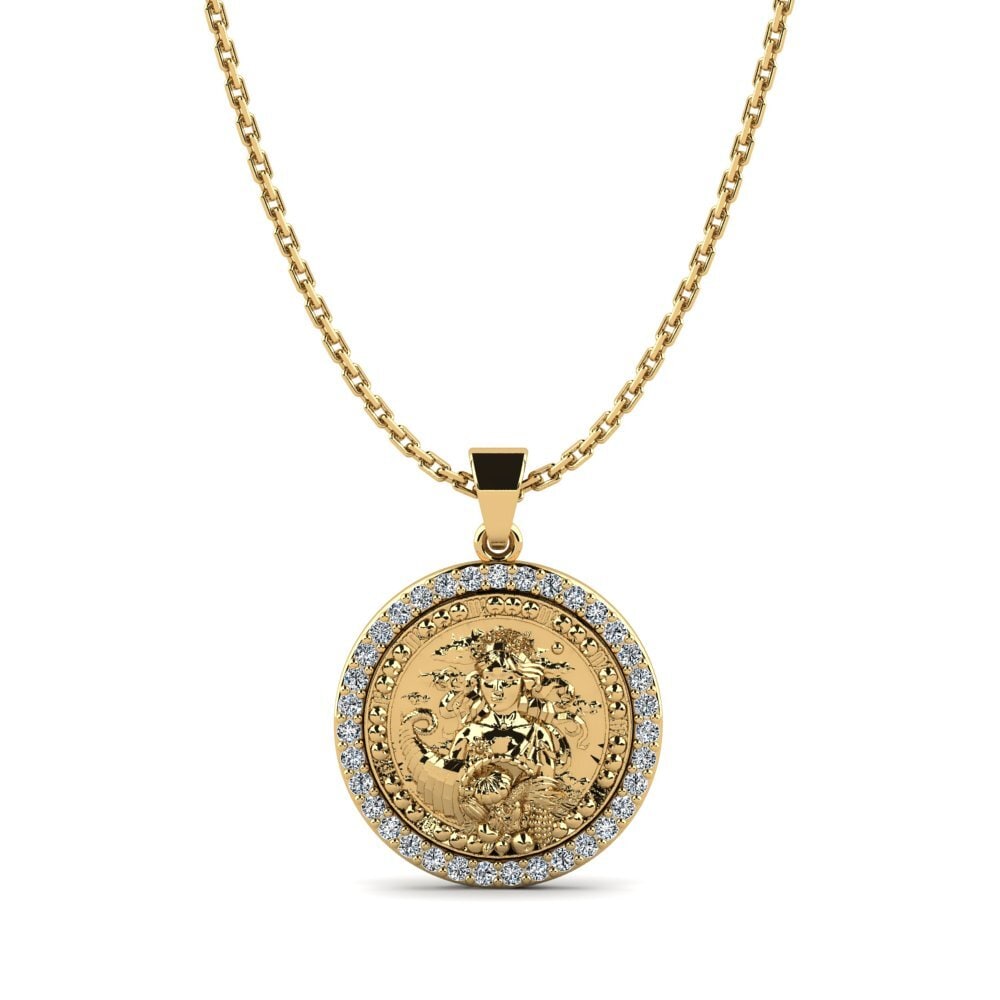 Zirconia Women's Pendant Magdalene - Virgo