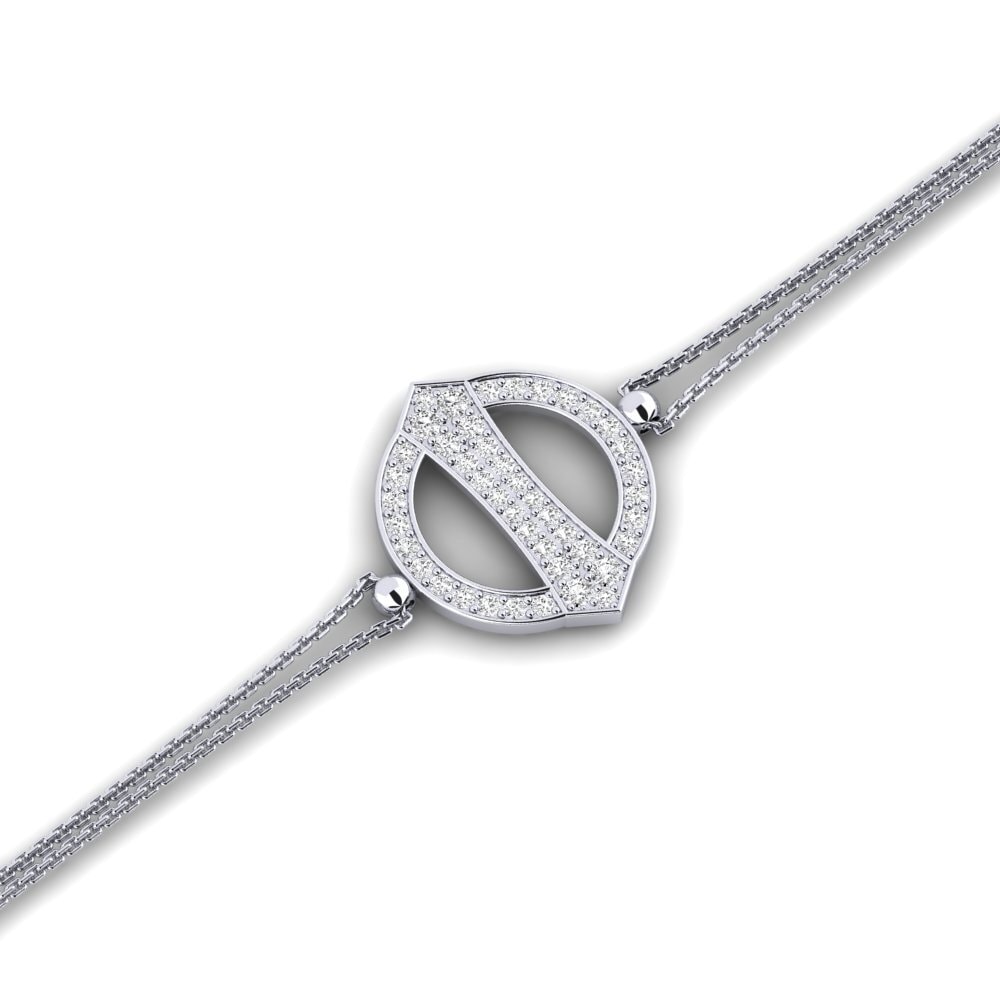 White sapphire Women's Bracelet Magique