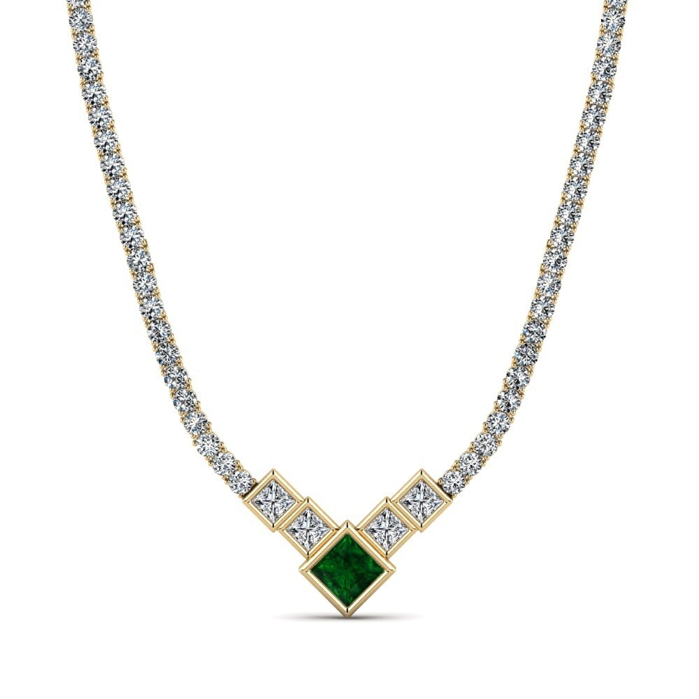 Tennis Tsavorite Necklaces