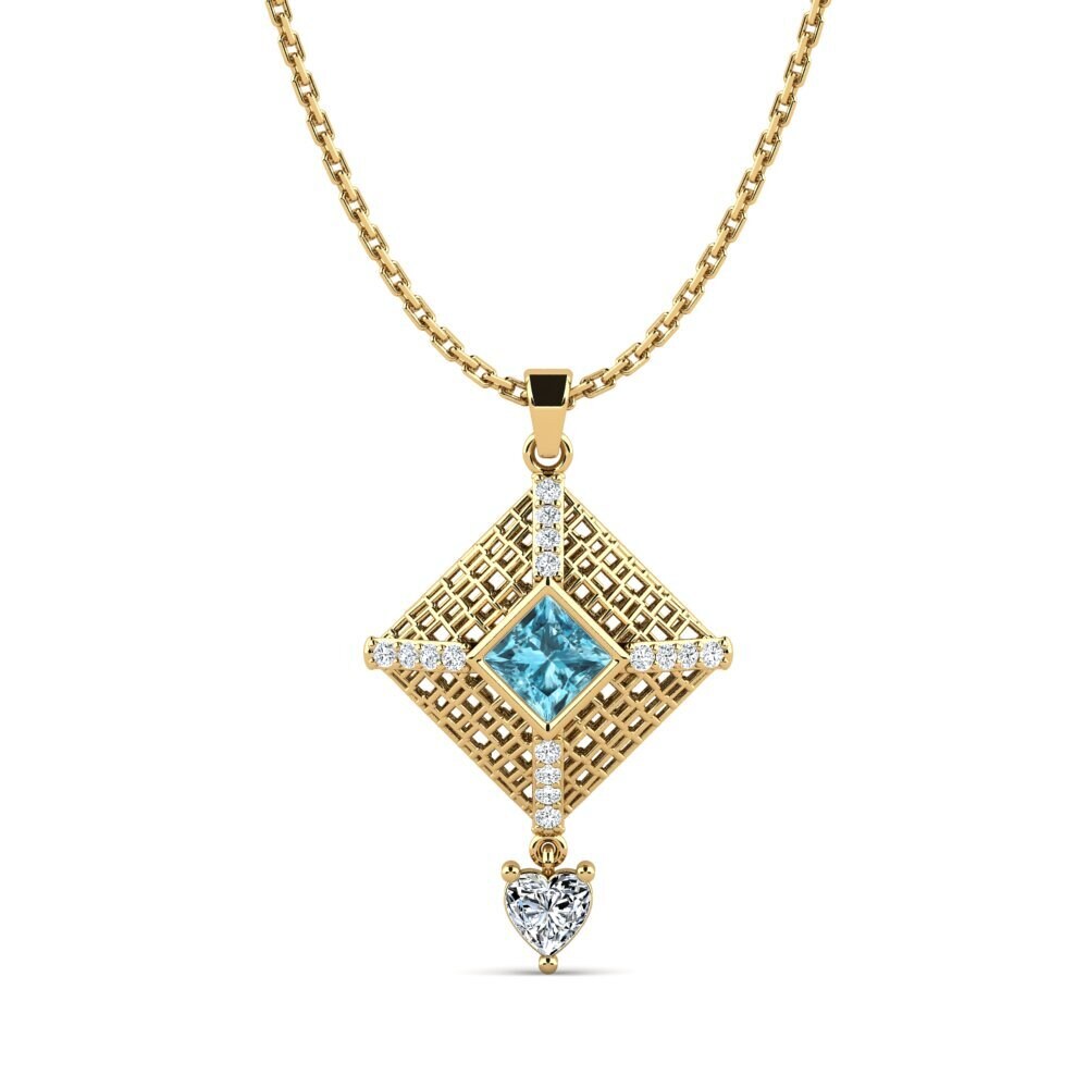 Blue Zircon Women's Pendant Maicao