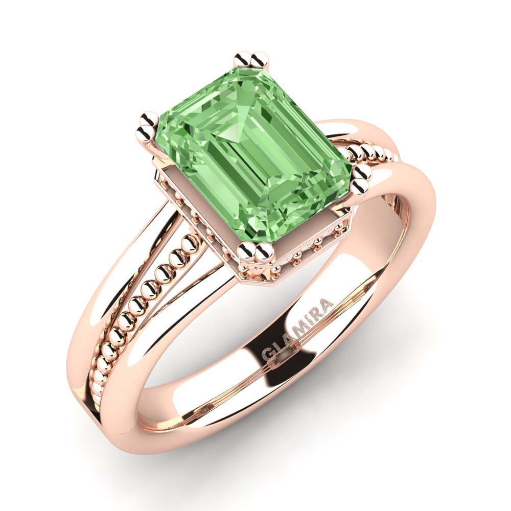 14ct Rose Gold Engagement Ring Maine