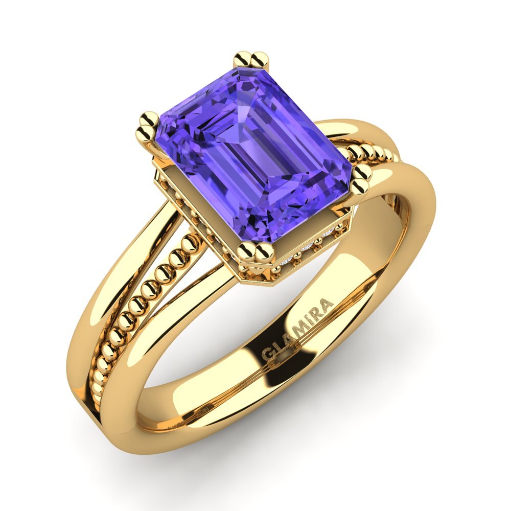 Tanzanite Engagement Ring Maine