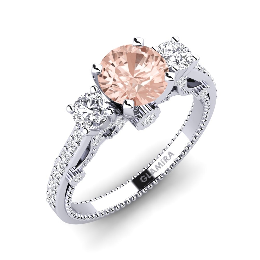 Morganite Bague de fiançailles Maitan