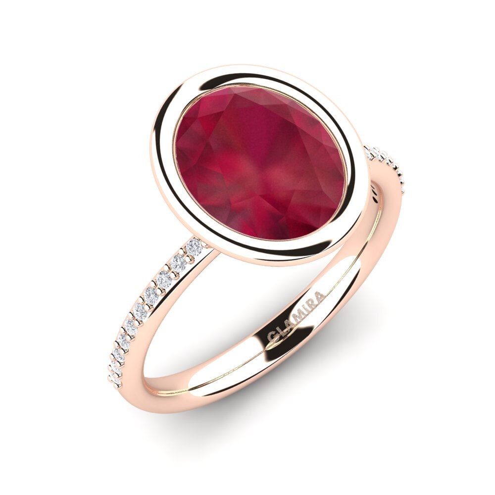 Ruby Engagement Ring Maiyana