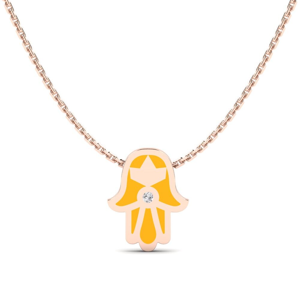 9ct Rose Gold Women's Pendant Makt