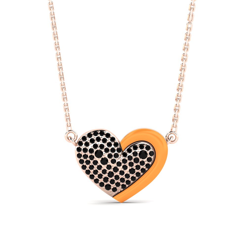 Black Sapphire Women's Necklace Makulay