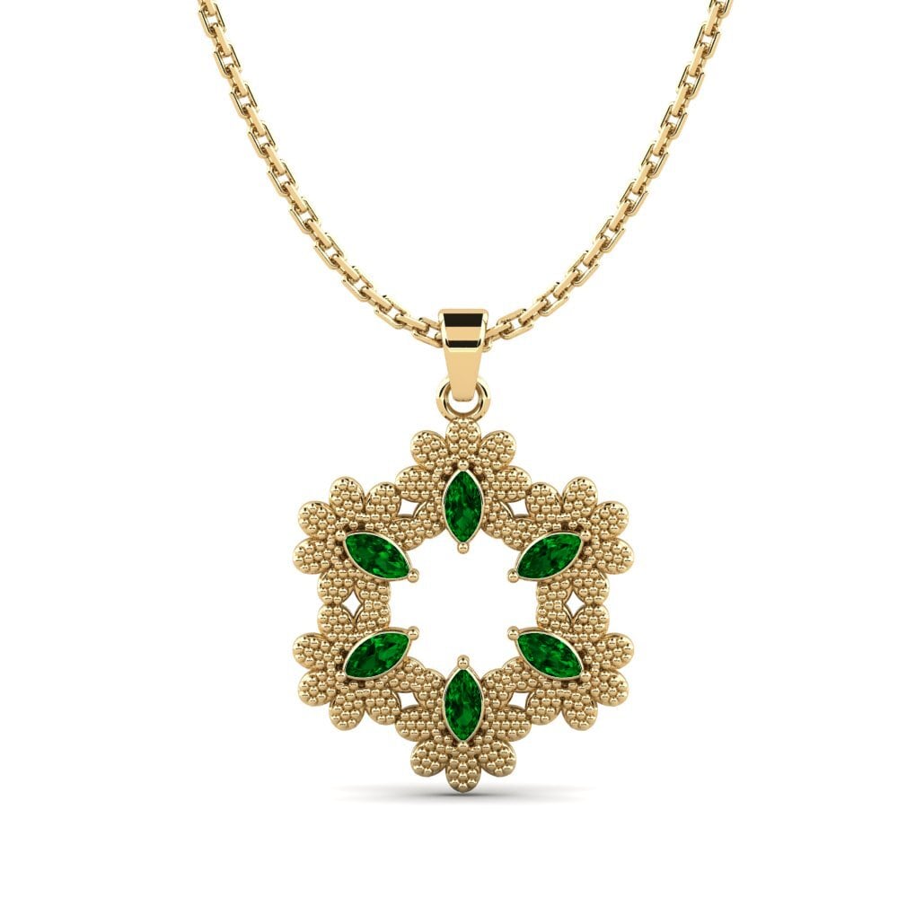 Green Zirconia Women's Pendant Malaise