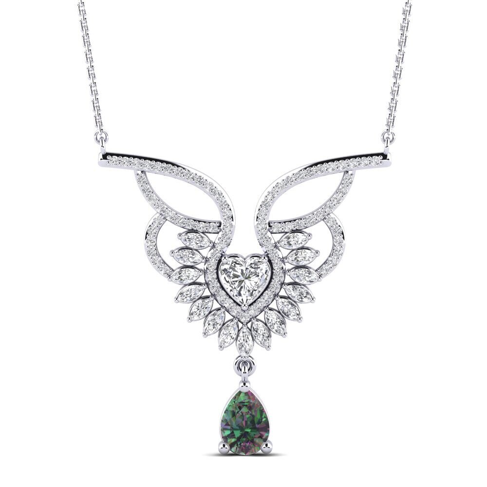 Pear Mystic Topaz Women's Necklace Malena