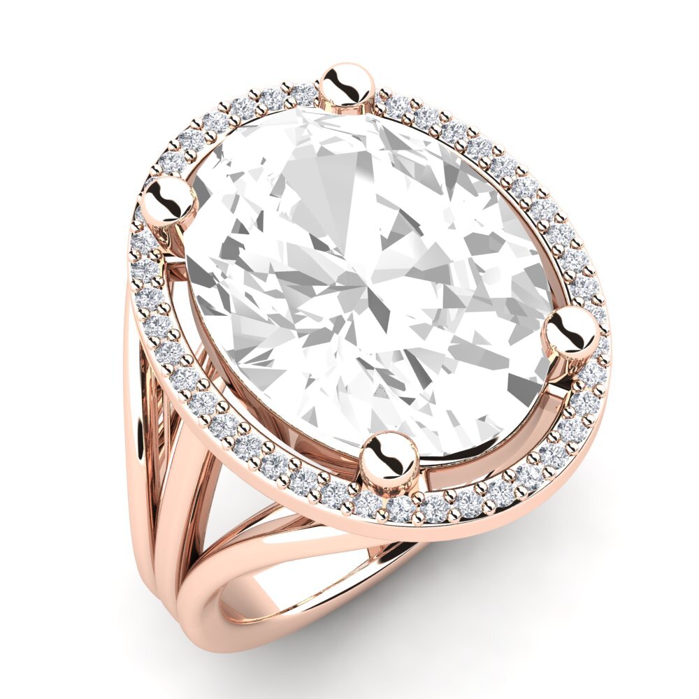 Rotgold 585 Ring Malison