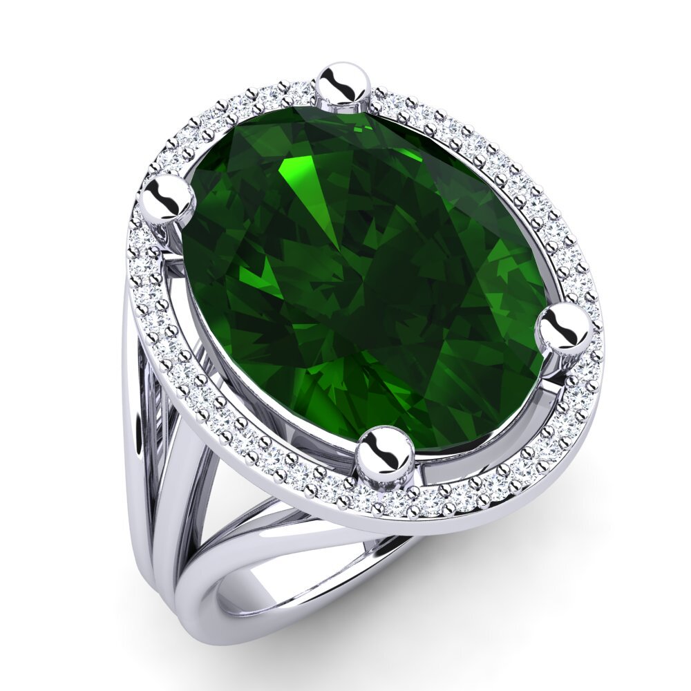 Grüner Turmalin Ring Malison