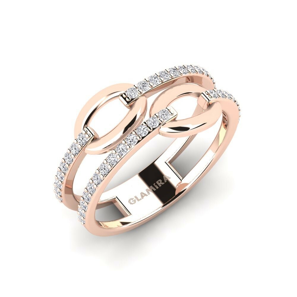 18K Rood Goud Ringen Maloto