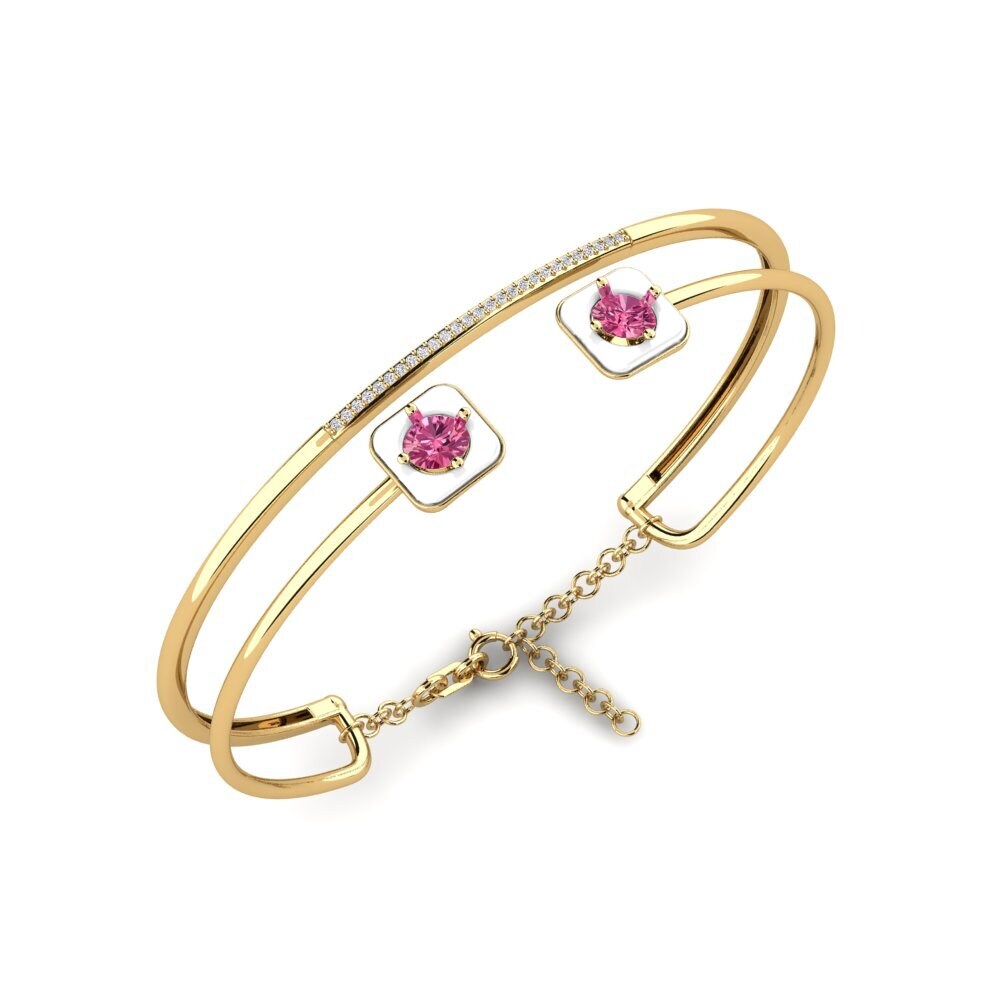 Pink Tourmaline Women's Bracelet Mamira