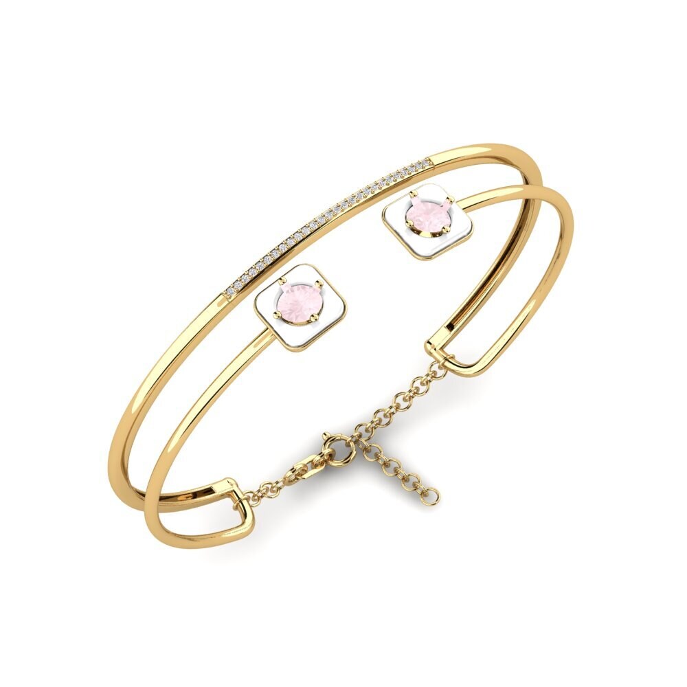 Rose Quartz Women's Bracelet Mamira