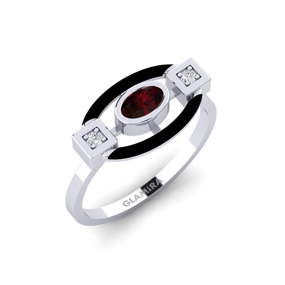 Garnet Ring Mamoitie