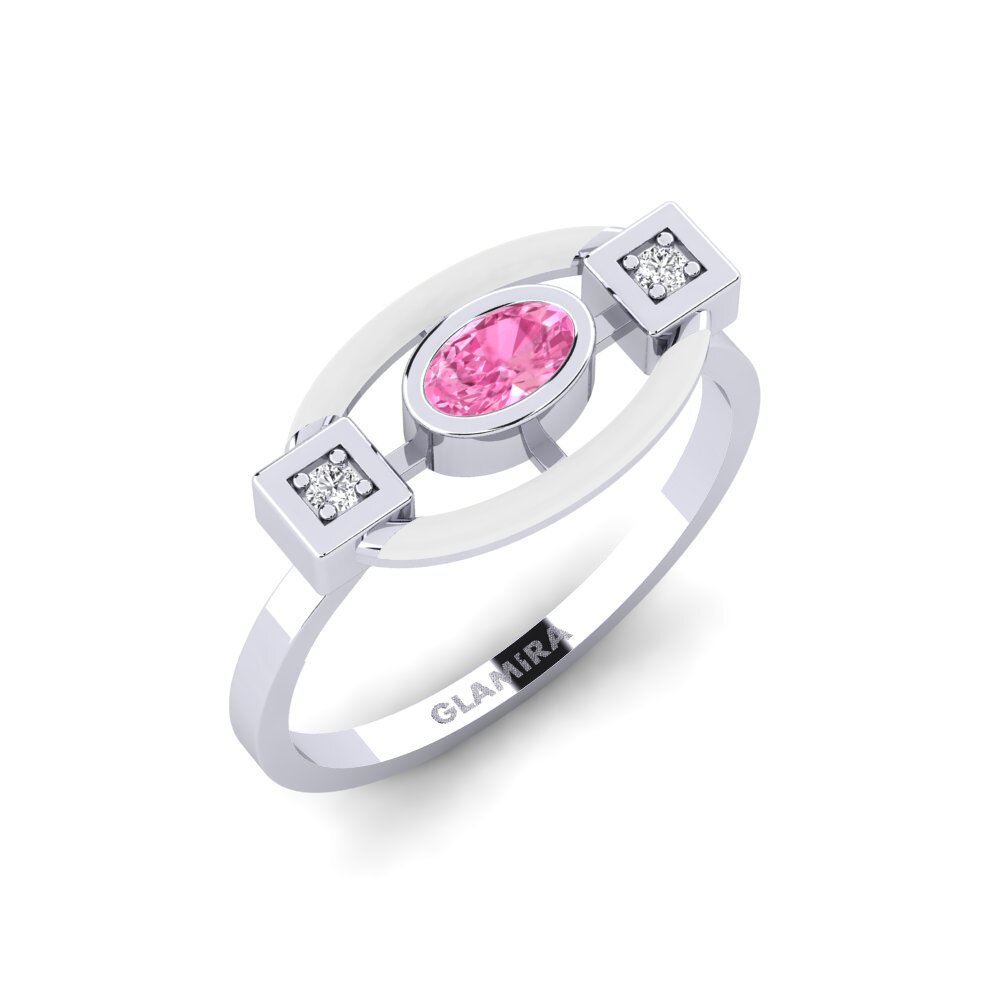 Saphir Rose Bague Mamoitie