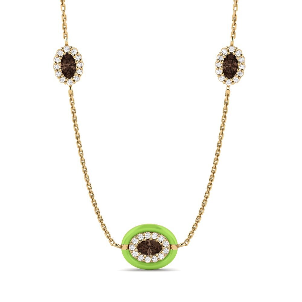 Smoky Quartz Women's Necklace Manassa