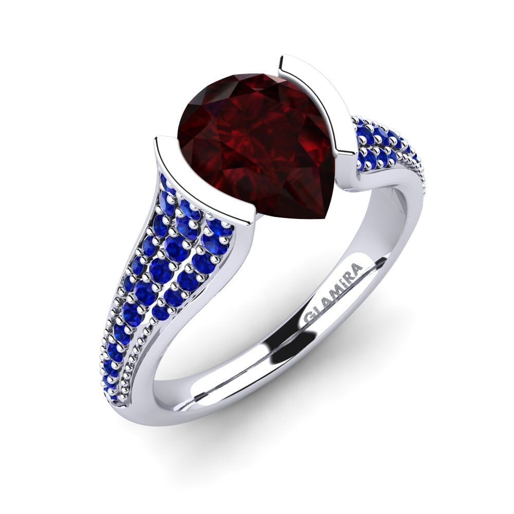 925 Silver Engagement Ring Mangabel