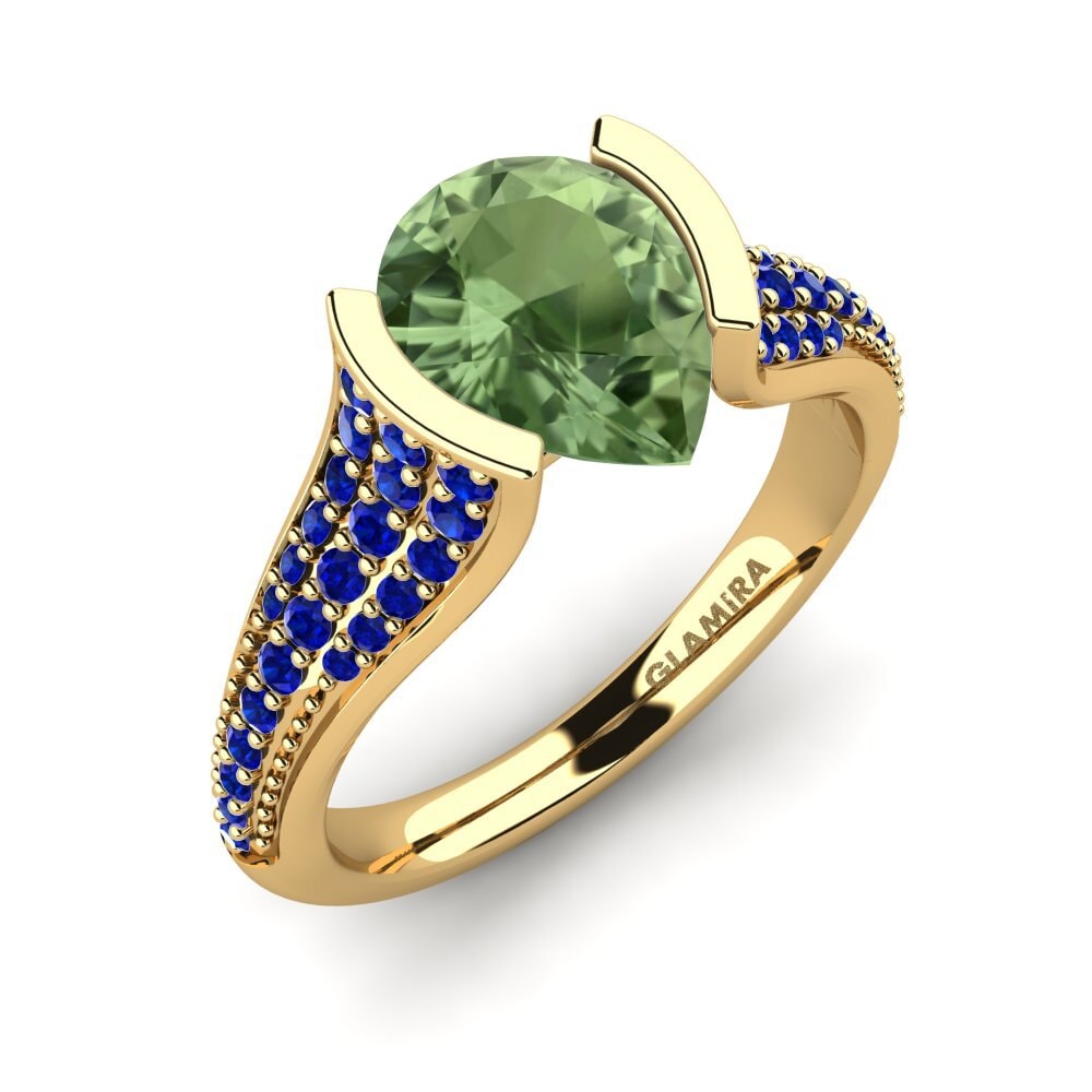 18ct Yellow Gold Engagement Ring Mangabel