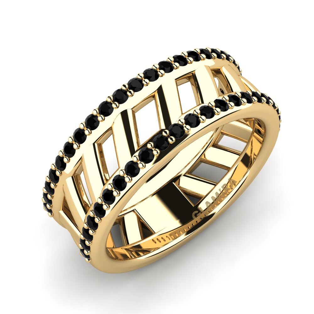Black Sapphire Pinky Ring Mangay
