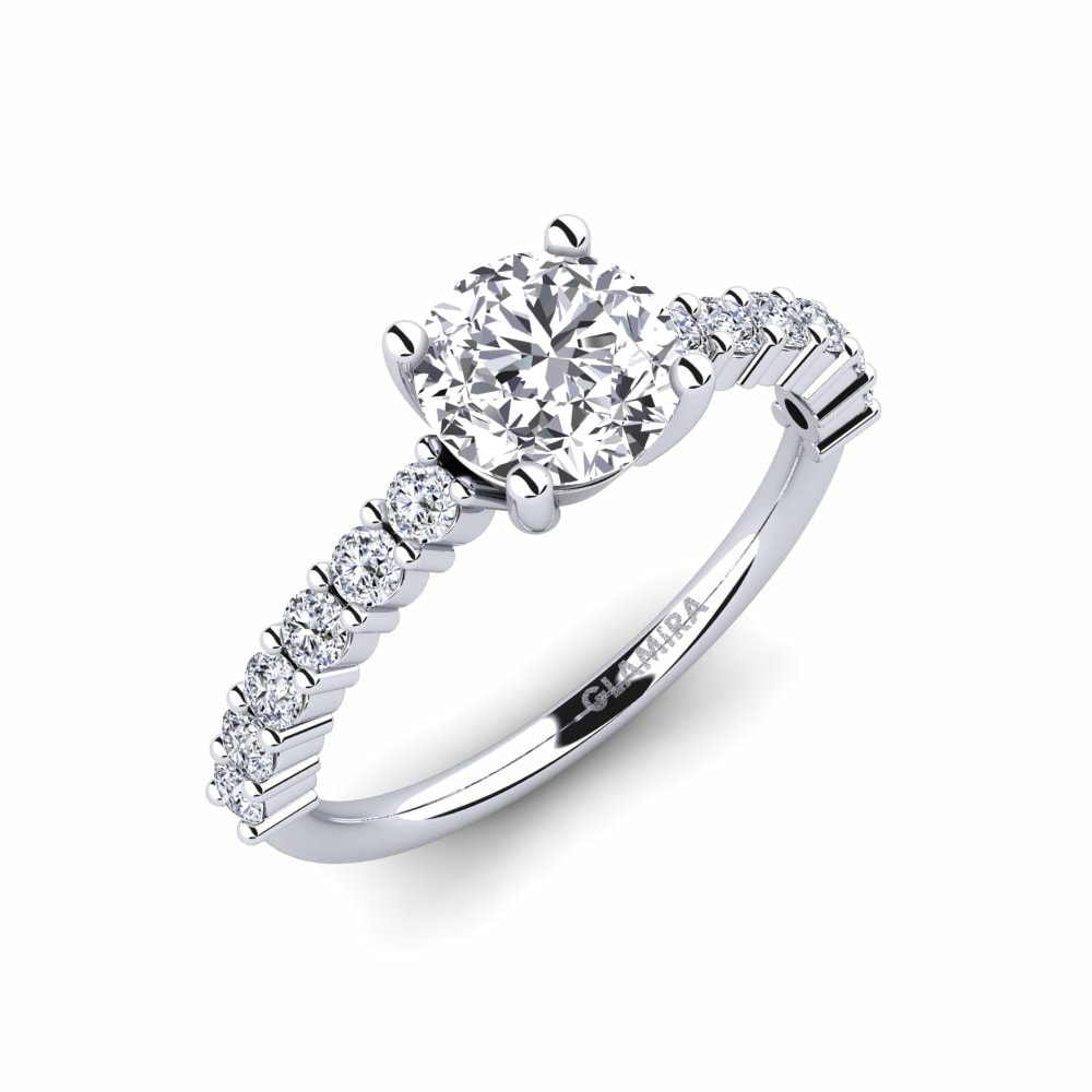 Diamond Engagement Ring Manilla