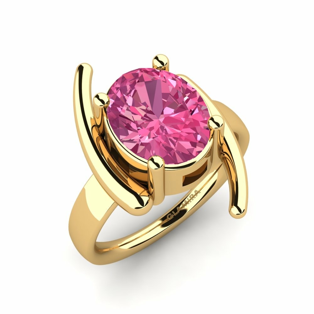 Pink Tourmaline Engagement Ring Manolie