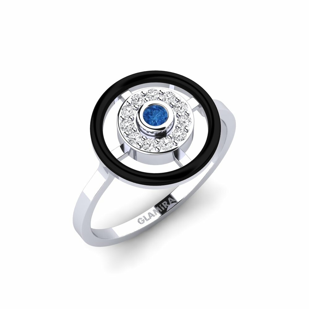 sapphire-zirconia แหวน Manosgue