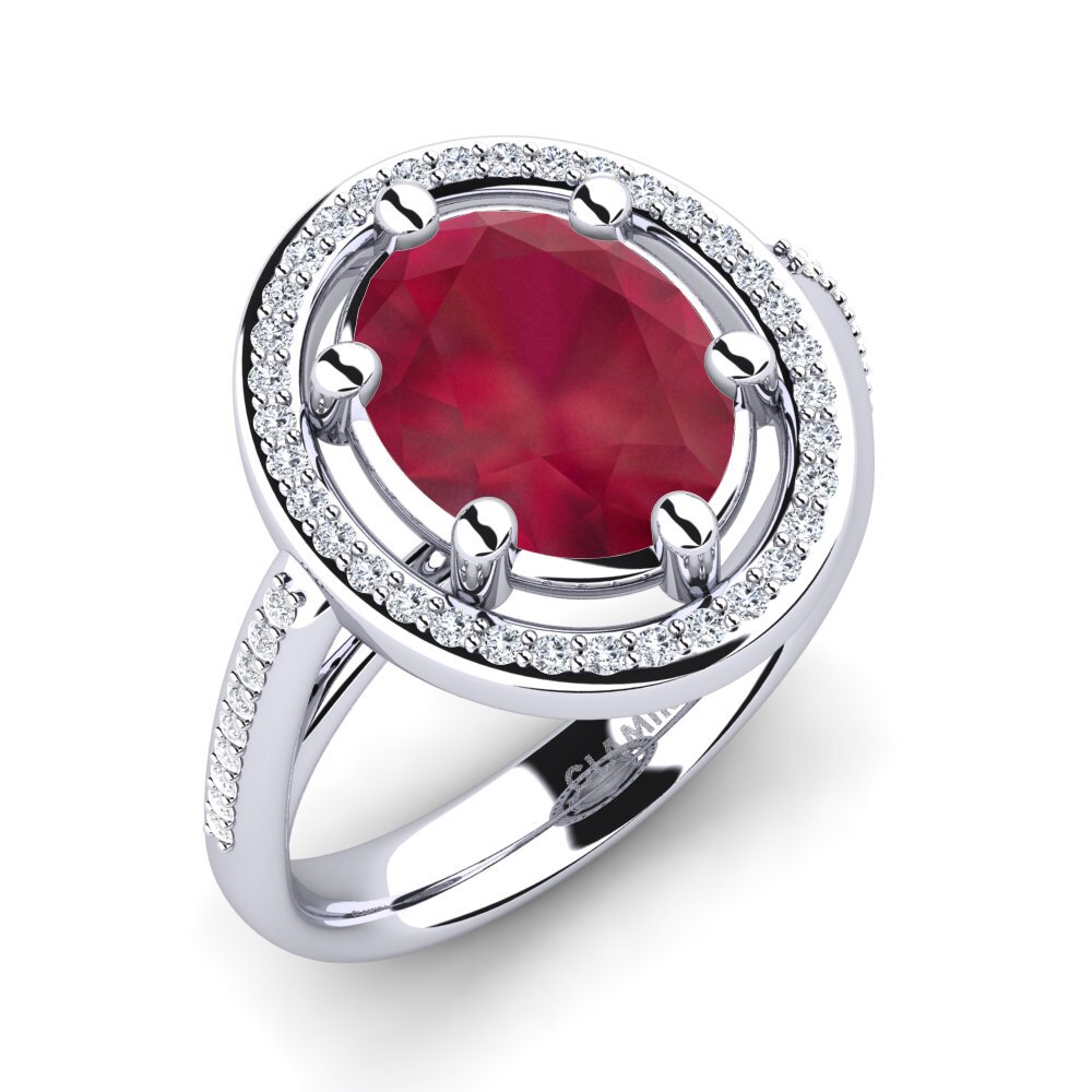 Ruby Engagement Ring Manuelita