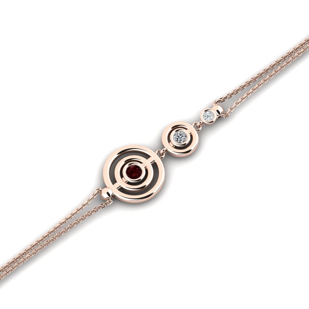 Garnet Women's Bracelet Mappa