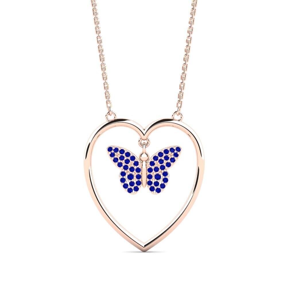 Sapphire Women's Necklace Mappah