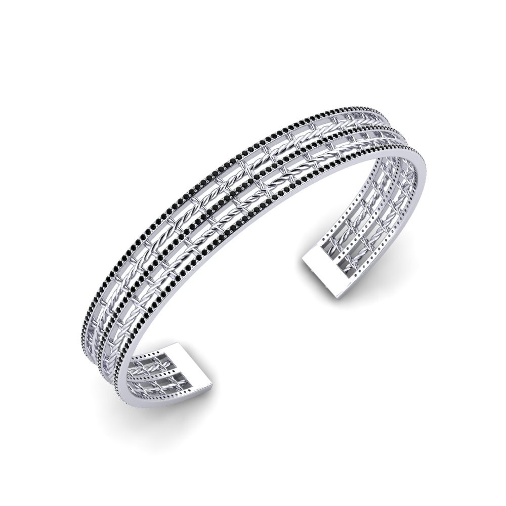 Saphir noir Bracelet pour femme Maractus